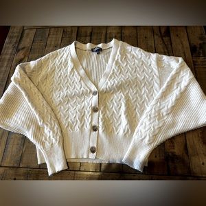 Crop Cardigan Sweater